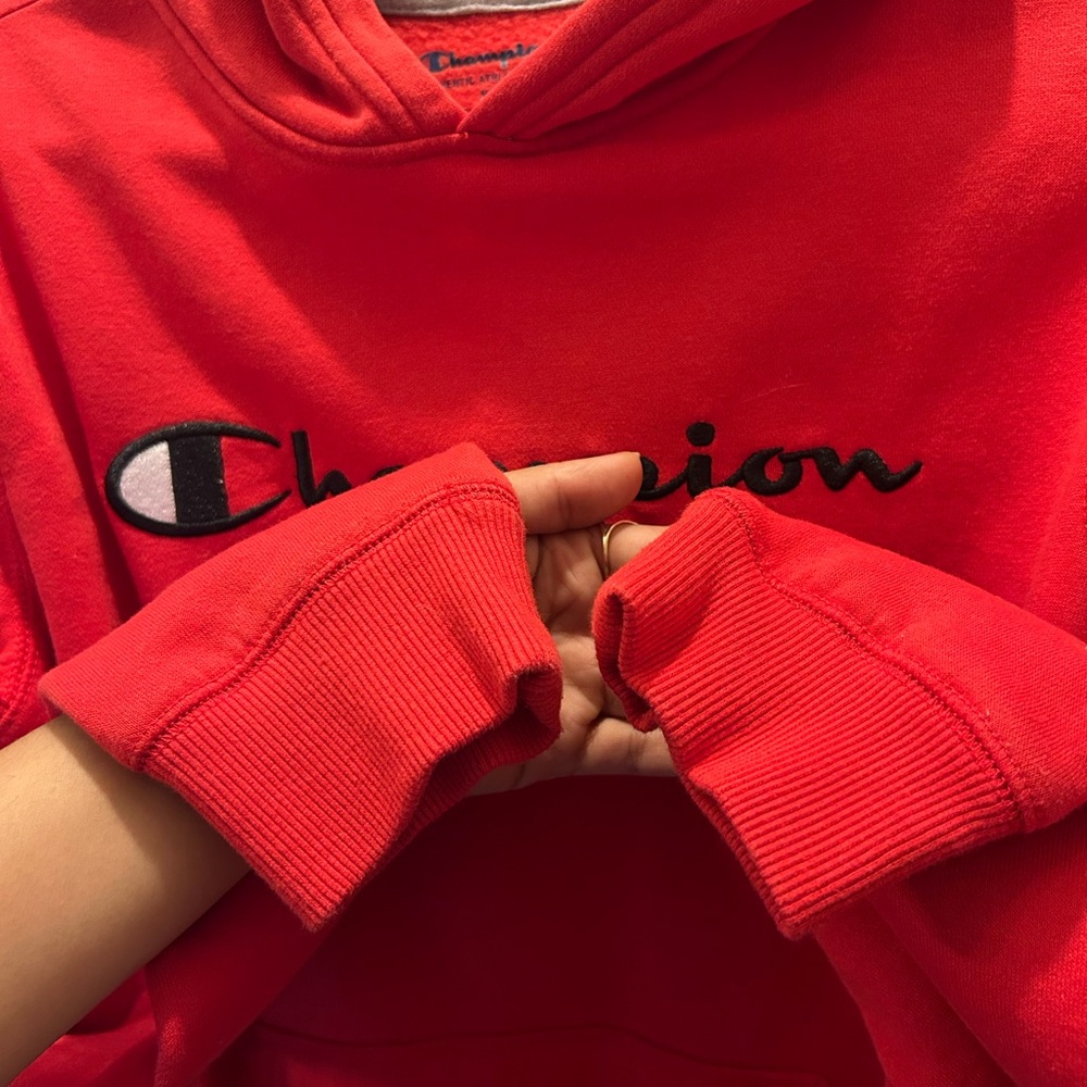 Champion Red Hoodie - Picture 5 of 5
